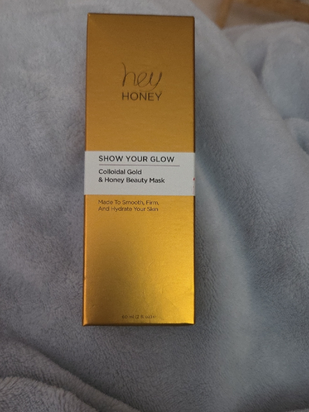 Hey Honey Colloidal Gold & Honey Beauty Mask - Gold